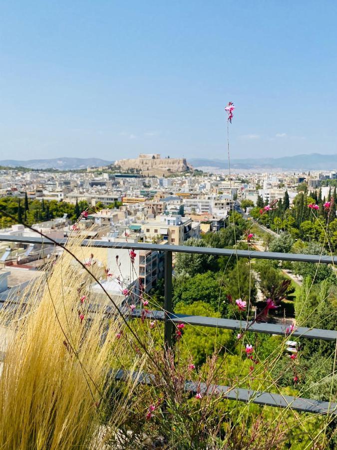 Acropolis Residence #Rooftop#360-Degree City Views #Unoblu Atenas Exterior foto